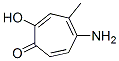 2,4,6-Cycloheptatrien-1-one,  5-amino-2-hydroxy-4-methyl- 结构式