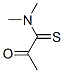 Propanethioamide, N,N-dimethyl-2-oxo- (9CI) Structure