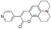 87349-93-7 10-(4-Pyridyl)-2,3,6,7-tetrahydro-1H,5H,11H-[1]benzopyrano[6,7,8-ij]quinolizine-11-one