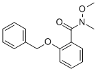 2-BENZYLOXY-N-METHOXY-N-METHYL-BENZAMIDE,873556-56-0,结构式