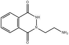 2-(2-AMINOETHYL)-2,3-DIHYDROPHTHALAZINE-1,4-DIONE,87365-18-2,结构式