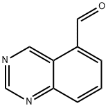 5-Quinazolinecarboxaldehyde (9CI) 化学構造式