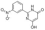 6-HYDROXY-2-(3-NITROPHENYL)-4(3H)-PYRIMIDINONE 结构式