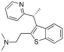 Benzo[b]thiophene-2-ethanaMine, N,N-diMethyl-3-[(1R)-1-(2-pyridinyl)ethyl]- Structure