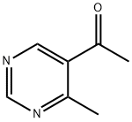 1-(4-甲基嘧啶-5-基)乙酮,87379-42-8,结构式
