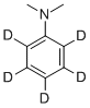 N,N-DIMETHYLANILINE-2,3,4,5,6-D5, 87385-38-4, 结构式