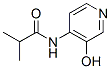 Propanamide,  N-(3-hydroxy-4-pyridinyl)-2-methyl- 结构式