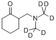 2-(Bistrideuteromethyl)amniomethylcyclohexanone-D6 Structure