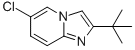 2-TERT-BUTYL-6-CHLORO-IMIDAZO[1,2-A]PYRIDINE 结构式