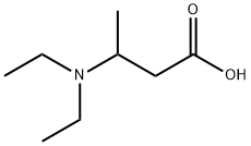 3-(二乙基氨基)丁酸, 873989-18-5, 结构式