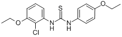 873998-64-2 Thiourea, N-(2-chloro-3-ethoxyphenyl)-N'-(4-ethoxyphenyl)-