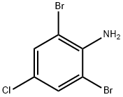 2,6-Dibromo-4-chloroaniline Structure