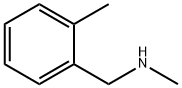 N,2-二甲基苄胺,874-33-9,结构式