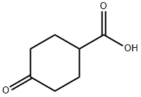 4-环己酮羧酸, 874-61-3, 结构式
