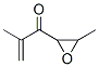 2-Propen-1-one,  2-methyl-1-(3-methyl-2-oxiranyl)- 结构式