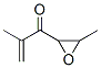 2-Propen-1-one,  2-methyl-1-(3-methyl-2-oxiranyl)- Structure