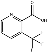 3-(Trifluoromethyl)pyridine-2-carboxylic acid Struktur