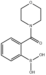 2-(吗啉-4-羰基)苯基硼酸, 874219-17-7, 结构式