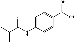 4-异丁酰胺基苯基硼酸, 874219-50-8, 结构式