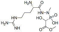 L-Arginine 2-[hydroxy(1-hydroxy-2-methoxy-2-oxoethyl)phosphinyl]-2-methyl hydrazide|磷酰肼霉素 B