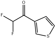 Ethanone,  2,2-difluoro-1-(3-thienyl)- Structure