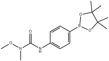 4-(3-甲氧基-3-甲基脲)苯基硼酸频哪醇酯,874297-84-4,结构式