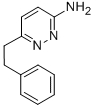 3-PYRIDAZINAMINE, 6-(2-PHENYLETHYL)- 结构式