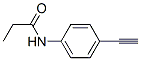 Propanamide,  N-(4-ethynylphenyl)-,874379-93-8,结构式