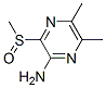 87444-28-8 Pyrazinamine, 5,6-dimethyl-3-(methylsulfinyl)- (9CI)