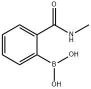 2-(甲基氨甲酰基)苯硼酸, 874459-85-5, 结构式