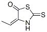 5-Thiazolidinone,  4-ethylidene-2-thioxo- Structure