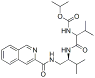 874580-29-7 Carbamic  acid,  N-[(1S)-1-[[[(1S)-1-[[(3-isoquinolinylcarbonyl)amino]methyl]-2-methylpropyl]amino]carbonyl]-2-methylpropyl]-,  1-methylethyl  ester