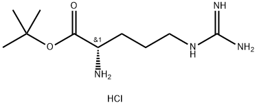 L-ARGININE T-BUTYL ESTER DIHYDROCHLORIDE 化学構造式