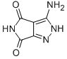 3-氨基吡咯并[3,4-C]吡唑-4,6(2H,5H)-二酮, 87465-68-7, 结构式
