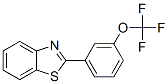 2-(3-Trifluoromethoxy-phenyl)-benzothiazole Struktur