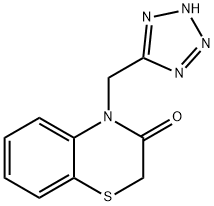 4-(1H-四唑-5-炔甲基)-4H-苯并1,4噻嗪-3-酮, 874765-99-8, 结构式