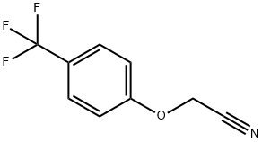 2-[4-(TRIFLUOROMETHYL)PHENOXY]ACETONITRILE Structure
