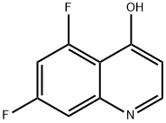 5,7-二氟喹啉-4-醇,874804-43-0,结构式
