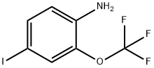 2-三氟甲氧基-4-碘苯胺,874814-75-2,结构式