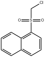 1-[(CHLOROMETHYL)SULFONYL]NAPHTHALENE 化学構造式