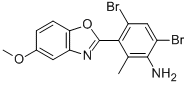 875000-01-4 4,6-DIBROMO-3-(5-METHOXY-1,3-BENZOXAZOL-2-YL)-2-METHYLANILINE