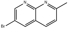 1,8-Naphthyridine,  6-bromo-2-methyl- Structure