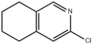 3-CHLORO-5,6,7,8-TETRAHYDROISOQUINOLINE Struktur