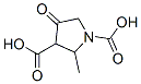 1,3-Pyrrolidinedicarboxylic  acid,  2-methyl-4-oxo-|