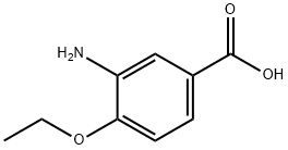 3-アミノ-4-エトキシ安息香酸 化学構造式