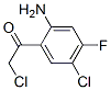 Ethanone,  1-(2-amino-5-chloro-4-fluorophenyl)-2-chloro- 结构式