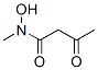 Butanamide, N-hydroxy-N-methyl-3-oxo- (9CI) Structure