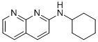 N-CYCLOHEXYL-1,8-NAPHTHYRIDIN-2-AMINE,87535-62-4,结构式