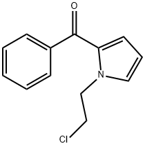 [1-(2-氯-乙基)-1H-吡咯-2-基]-苯基-甲酮 结构式