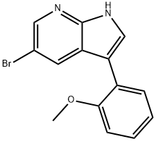 5-Bromo-3-(2-methoxyphenyl)-1H-pyrrolo[2,3-b]pyridine|